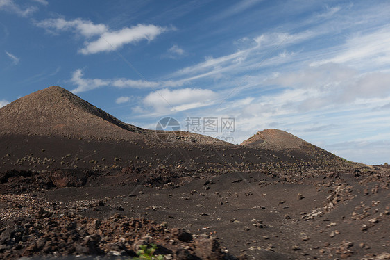 兰萨罗特的某个地方日光沙漠阳光天空海滩岩石荒野自然元素爬坡时间图片