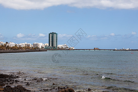 兰萨罗特的某个地方旅行时间自然元素骨灰海滩日光阳光沙漠岩石荒野图片