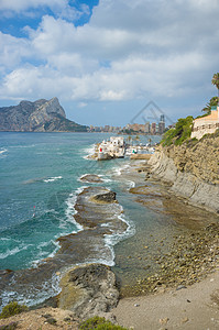 Calpe 算数晴天支撑头皮海岸线海岸风景图片