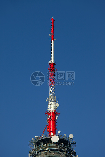 转发器天空细胞收发器技术天线收音机移动电视中继器车站图片