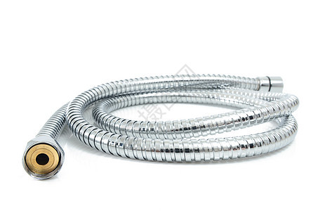 金属软管材料力量钢缆不锈钢灰色灵活性韧性管道管子淋浴图片