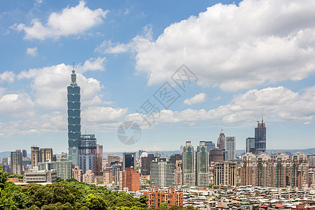 台北风景场景旅行天际首都建筑学城市地标办公室旅游景观图片
