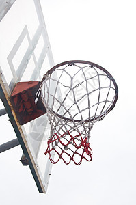 空套圈篮球框篮球场摄影水平篮球天空运动图片