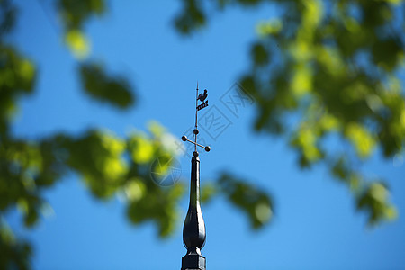 万瓦教会建筑学建筑场景气候蓝色天空气流历史尖顶图片