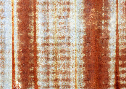 生锈的铁质金属质料墙纸材料瓷砖海浪栅栏构造技术平铺橙子瓦楞图片