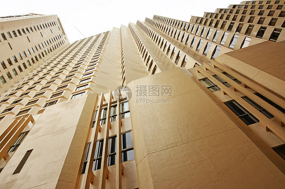 办公大楼天堂玻璃摩天大楼建造风景景观金融办公室建筑天空图片