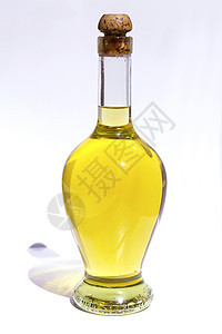 橄榄油玻璃美食饮食烹饪白色液体食物瓶子黄色图片