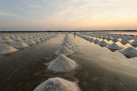 盐盐养殖场勘探反射场地盐沼盐水工作薄片农场池塘热带图片