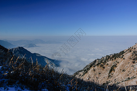 山风景场景晴天武功太阳旅行白色日出远足山脉图片