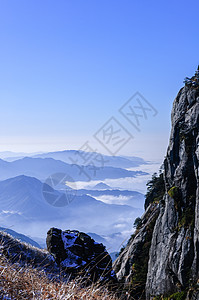 山旅行场景日出白色武功远足太阳山脉风景晴天图片