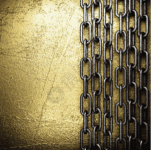 金色和银色背景金属金子抛光装饰奢华框架插图装饰品反射艺术图片