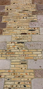 砖墙壁古董石墙建筑学砂浆砖墙建筑矩形瓦砾历史房子图片