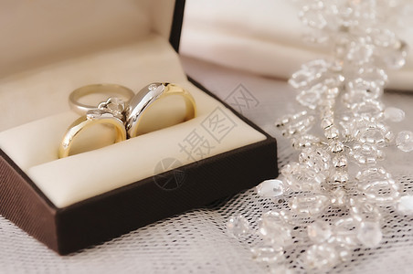 结婚珠宝订婚已婚婚姻妻子婚礼金子新娘摄影戒指背景图片