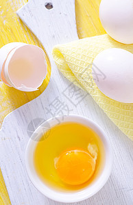 生蛋蛋白食谱橙子烹饪奶制品彩色美食蛋壳宏观生活图片