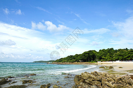 萨米德岛 雷永 泰国海岸岩石场景黄色水平热带海浪旅游旅行石头图片