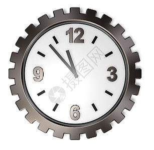 COG轮式手表发条车轮小时机器装置定时金属轮子数字插图图片