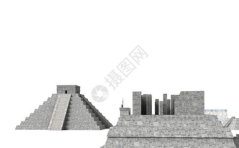 智琴 Itza 12半岛渲染飞碟文字视力地标丛林金字塔信仰建筑学图片