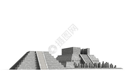 智琴 Itza 4宗教废墟文字地标场所石头建筑学信仰太阳森林图片