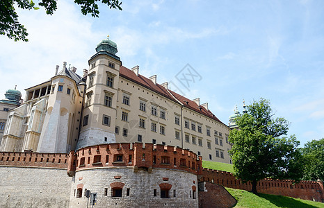 西格松三世瓦萨塔和在克拉科夫Wawel堡垒的防御墙图片