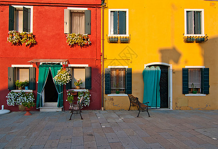 意大利布罗拉诺威尼斯岛风光假期世界遗产地方都市建筑学目的地摄影文化地标图片