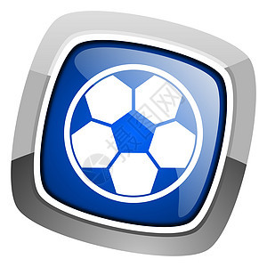 足球足球图标杯子运动正方形商业竞赛蓝色钥匙互联网网络合金图片