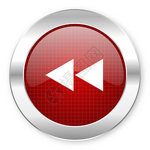 滚动图标录音机音乐读者商业互联网导航音乐播放器红色控制横幅图片
