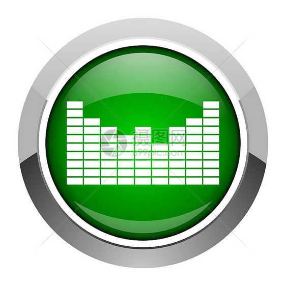 声音图标白色音乐控制电话歌曲互联网乐器旋律播送玩家图片