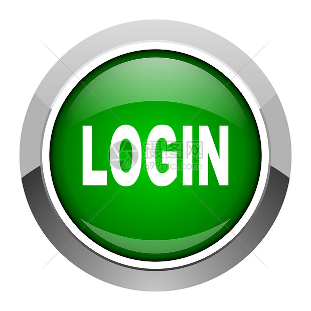 登录图标安全成员密码记录出口商业绿色按钮挂锁网络图片