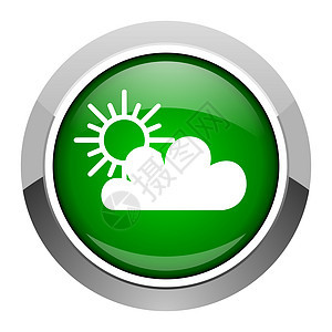 天气预报图标按钮网络气候晴雨表电话互联网预测温度气象多云图片