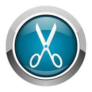剪剪刀图标互联网按钮理发师发型化妆品头发理发钥匙美发胡须图片