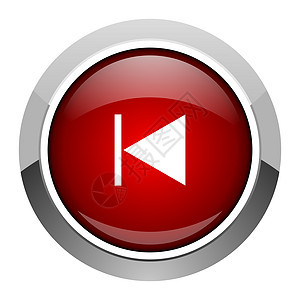 prev 图标钥匙网络视频音乐玩家红色圆圈互联网按钮导航图片