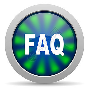 faq 图标按钮互联网帮助蓝色答案钥匙服务教程指导绿色图片