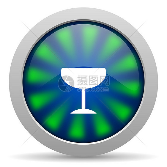 玻璃图标餐厅圆圈酒吧按钮网络藤蔓蓝色钥匙酒精商业图片