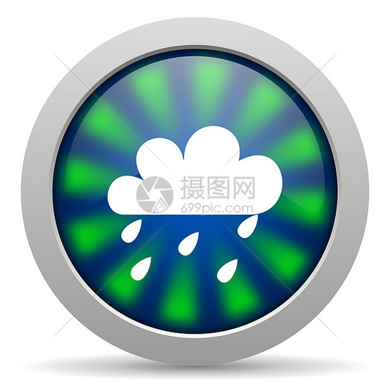 天气预报图标网络圆圈气象晴雨表多云蓝色钥匙互联网气候温度图片