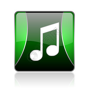 黑绿色平方网络灰色图标笔记旋律乐器音乐玩家黑色钥匙按钮歌曲艺术图片