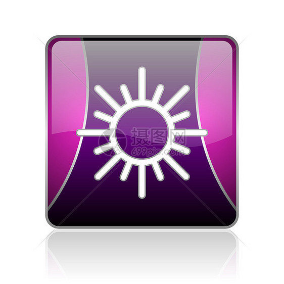 Sun 紫外广场网络闪光图标图片