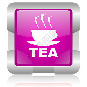 粉红茶广场网状灰色图标图片