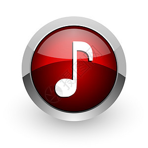 红圆网络闪光图标音乐会红色乐器白色圆圈玩家互联网钥匙音乐播放器歌曲图片