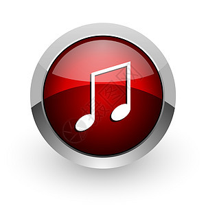 红圆网络闪光图标控制红色艺术玩家声学音乐钢琴乐队旋律按钮图片
