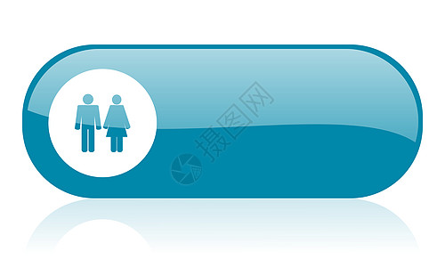 蓝色一对情侣网状闪光图标网站互联网家庭父母成人钥匙按钮婚礼异性婚姻图片