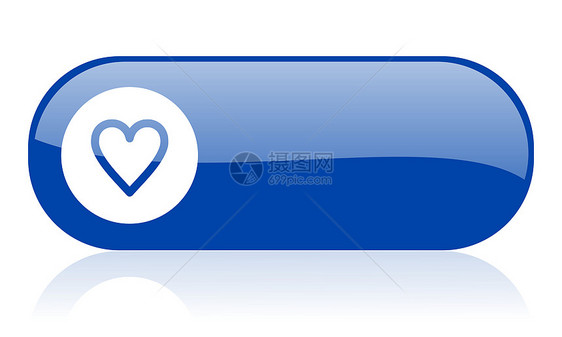 心蓝网的闪光图标网络钥匙横幅热情互联网医院网站情人感情商业图片