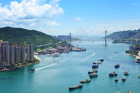 香港天线港口场景摩天大楼地标商业天空文化景观金融建筑学图片