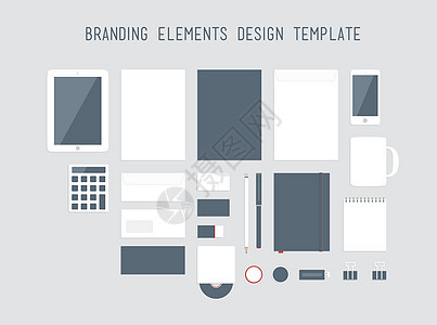 品牌设计要素矢量集图片