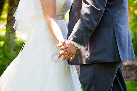 新娘和亲手婚姻婚礼仪式夫妻庆典图片