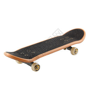 玩具滑板木板运动闲暇滑冰白色轮子指板背景图片