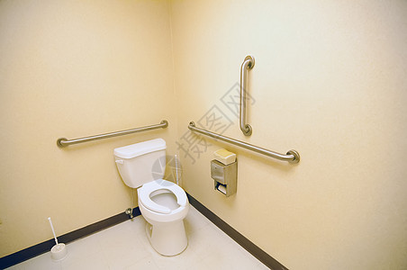 ada清洁公共厕所 为残疾人配备抓抢栅栏图片