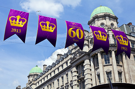 伦敦皇家钻石大庆银行家城市历史性纪念日横幅周年旅行地标联邦观光旅游图片