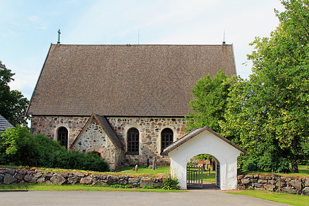 芬兰Karjaa教会图片