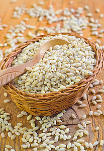 珍珠大麦稀饭美食矿物质产品眼泪食谱生产营养种子粮食图片