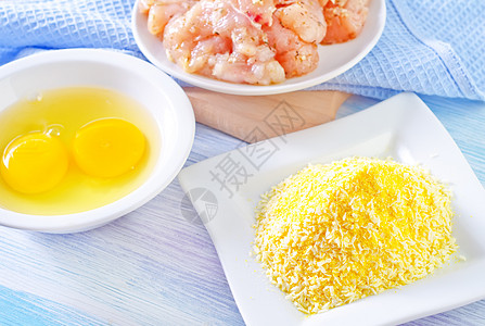nugget 的纳格元素涂层颗粒剂掘金美食小麦鱼片食谱面包面粉香料图片